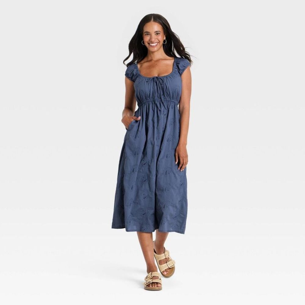 Universal Thread Midi Dress Blue